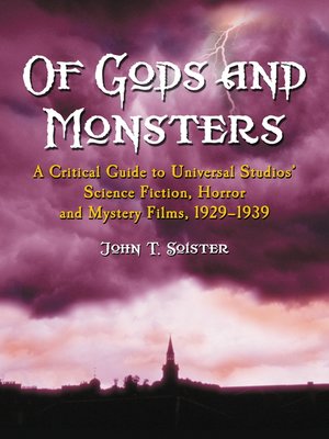 cover image of Of Gods and Monsters